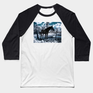 Snow Ponies Baseball T-Shirt